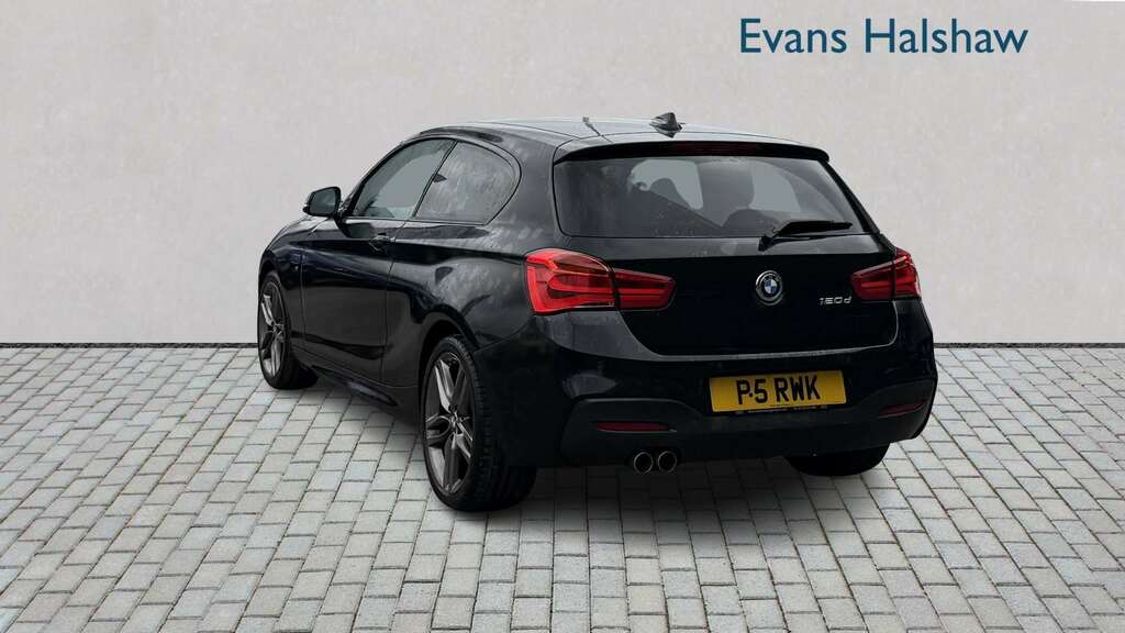 BMW 1 Series 120D M Sport Nav 2018 P5RWK Black #2