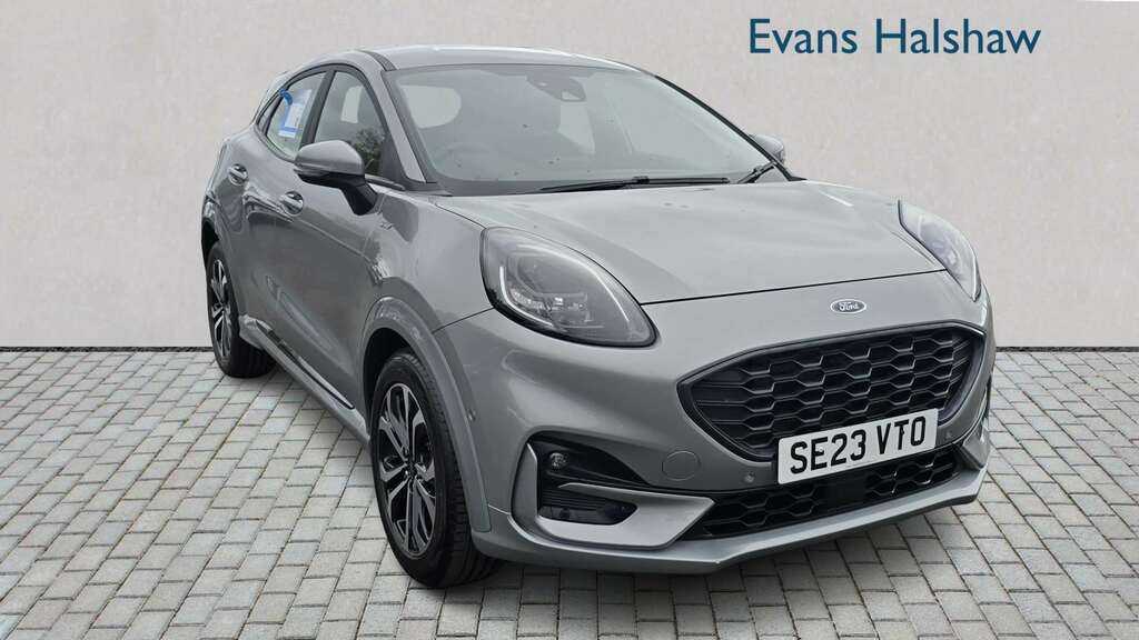 Ford Puma 1.0 Ecoboost Hybrid Mhev St-line 2023 SE23VTO Silver #5