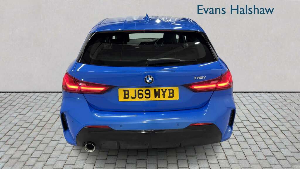 BMW 1 Series 118I M Sport 2019 BJ69WYB Blue #4