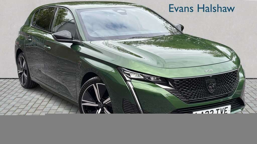 Peugeot 308 1.2 Puretech Gt Eat8 2022 Green