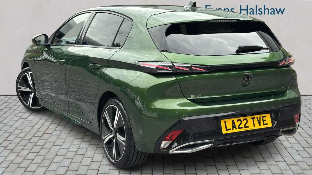 Peugeot 308 1.2 Puretech Gt Eat8 2022 LA22TVE Green #2