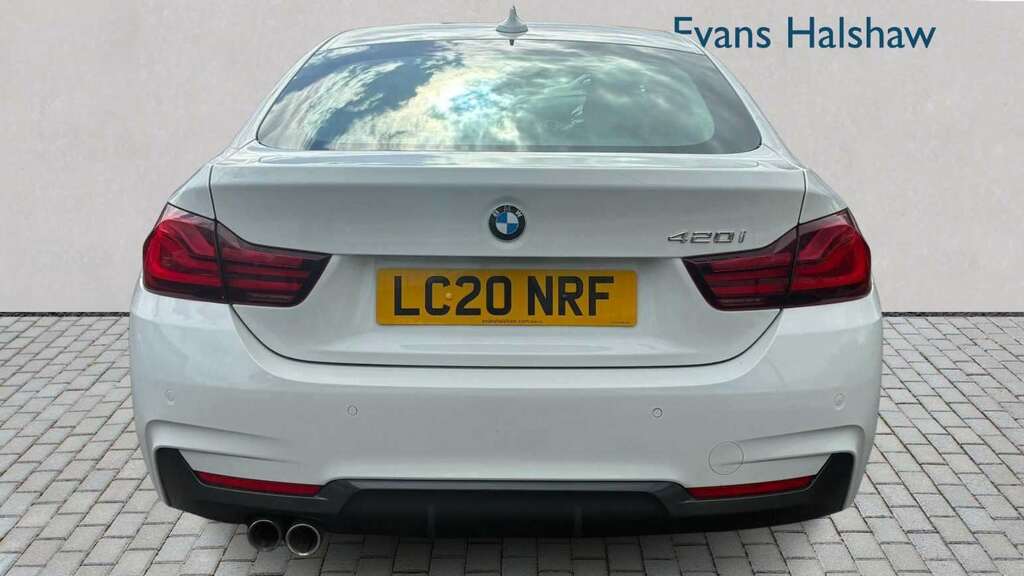 BMW 4 Series 420I M Sport Professional Media 2020 White #4