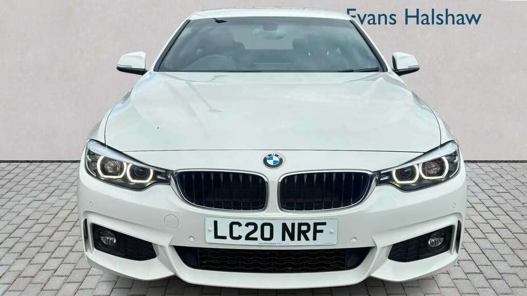 BMW 4 Series 420I M Sport Professional Media 2020 White #3