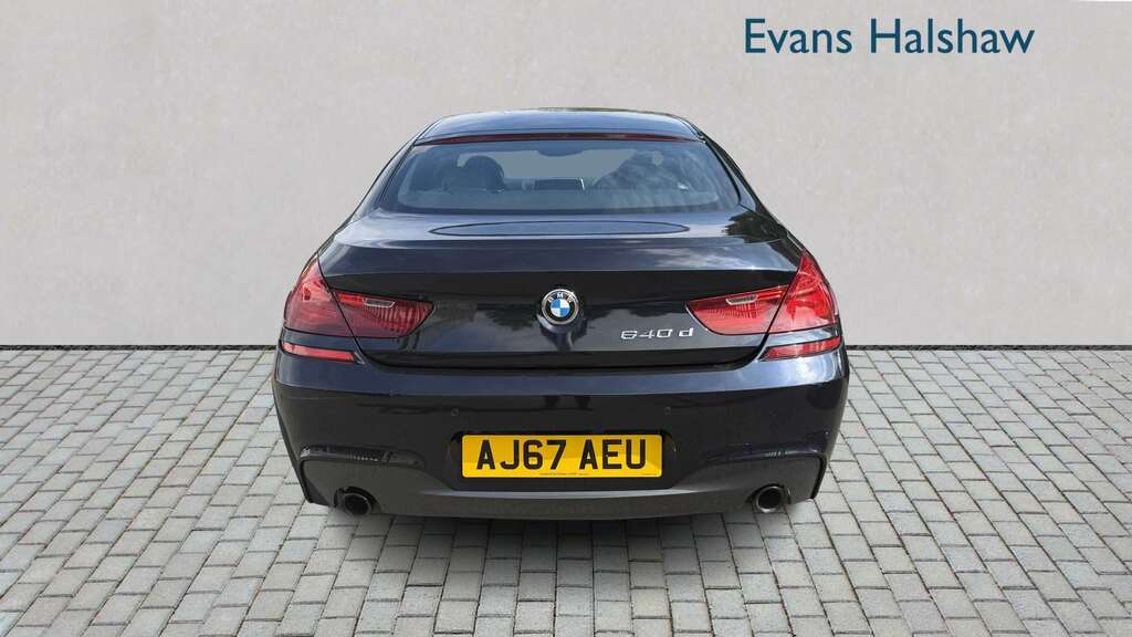 BMW 6 Series 640D M Sport 2017 AJ67AEU Black #3
