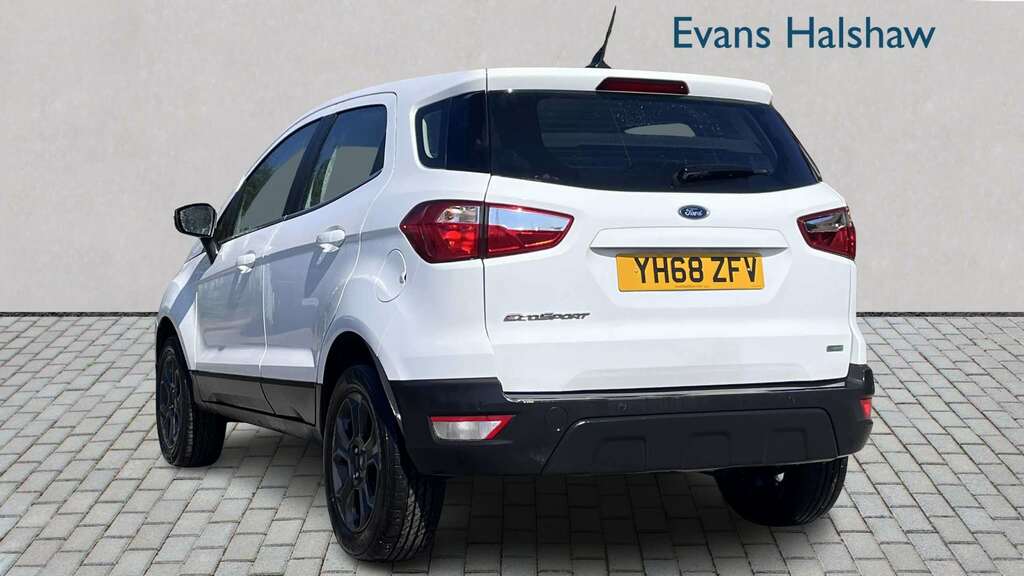 Ford Ecosport 1.0 Ecoboost Zetec 2018 YH68ZFV White #2