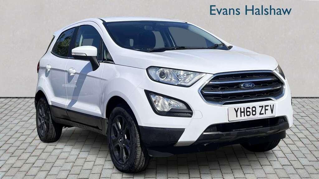 Ford Ecosport 1.0 Ecoboost Zetec 2018 White