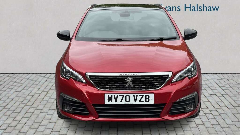 Peugeot 308 1.2 Puretech 130 Gt Line 2020 WV70VZB Red #4