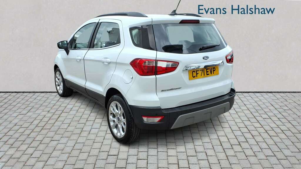 Ford Ecosport 1.0 Ecoboost 125 Titanium 2021 CF71EVP White #2