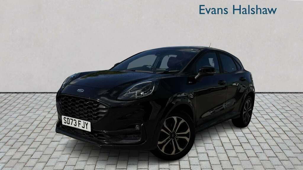 Ford Puma 1.0 Ecoboost Hybrid Mhev St-line 2023 SD73FJY Black #3