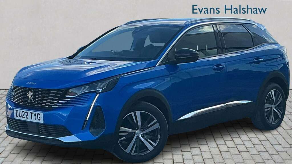 Peugeot 3008 1.5 Bluehdi Allure Premium Eat8 2022 DU22TYG Blue #2