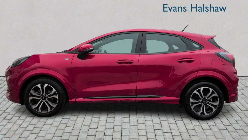 Ford Puma 1.0 Ecoboost Hybrid Mhev 155 St-line 2023 CJ72NFK Red #3