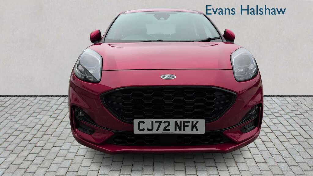 Ford Puma 1.0 Ecoboost Hybrid Mhev 155 St-line 2023 CJ72NFK Red #4