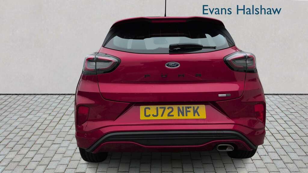 Ford Puma 1.0 Ecoboost Hybrid Mhev 155 St-line 2023 CJ72NFK Red #5