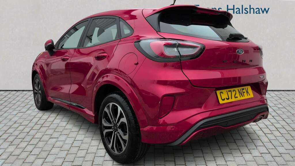 Ford Puma 1.0 Ecoboost Hybrid Mhev 155 St-line 2023 CJ72NFK Red #2