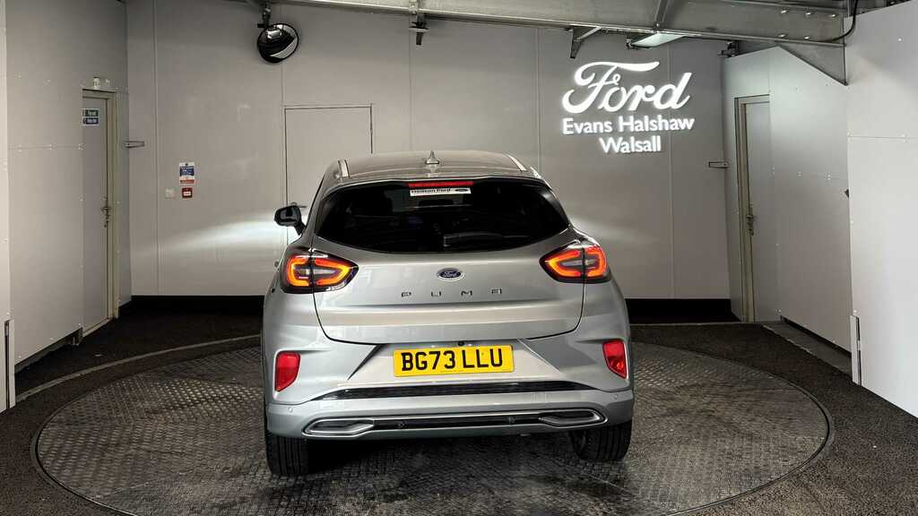 Ford Puma 1.0 Ecoboost Hybrid Mhev St-line Vignale 2023 BG73LLU Silver #6
