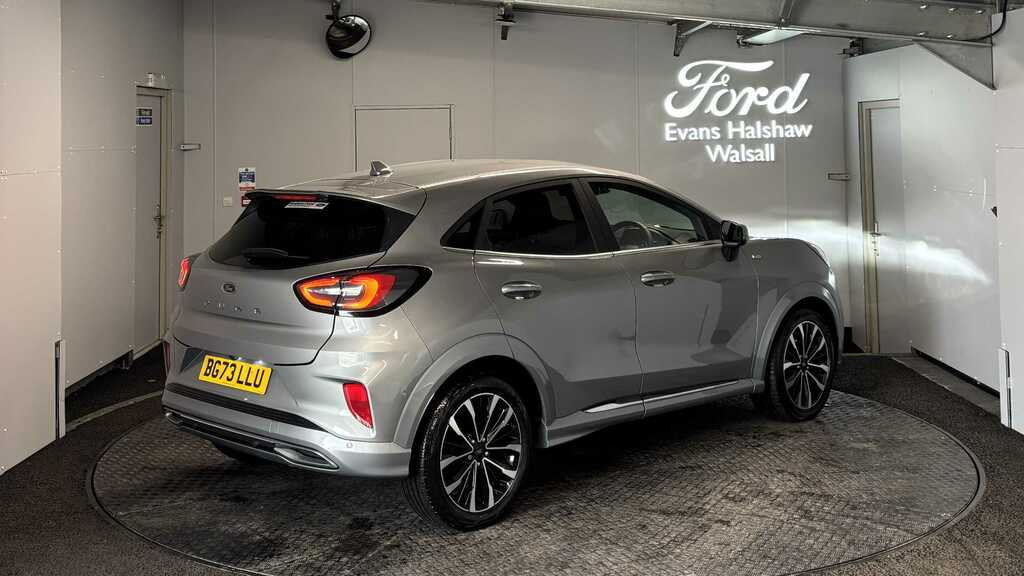 Ford Puma 1.0 Ecoboost Hybrid Mhev St-line Vignale 2023 BG73LLU Silver #5