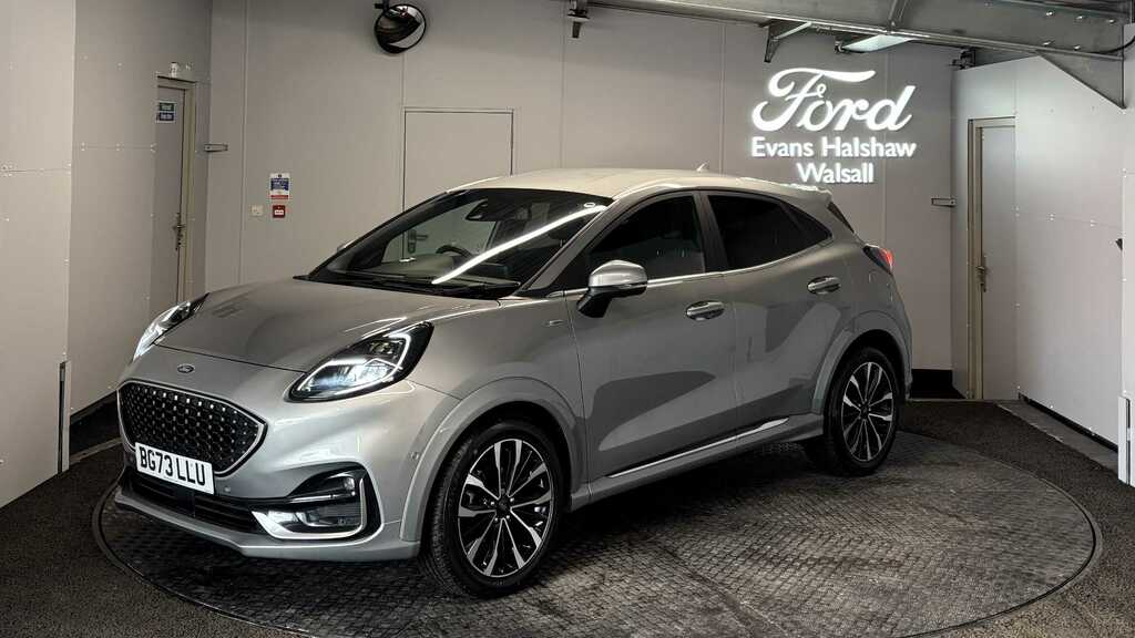 Ford Puma 1.0 Ecoboost Hybrid Mhev St-line Vignale 2023 BG73LLU Silver #3