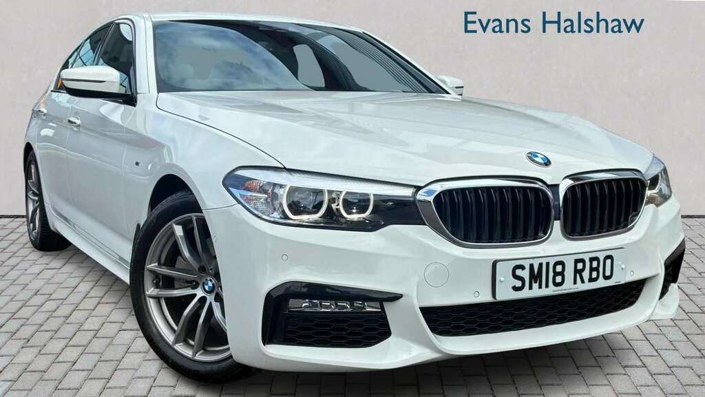BMW 5 Series 520D M Sport 2018 White