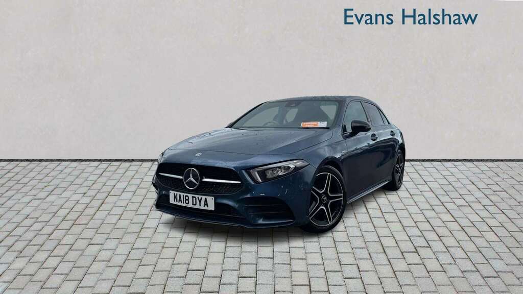 Mercedes-Benz A Class A200d Amg Line Executive Edition 2022 Blue