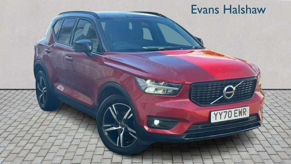 Volvo XC40 1.5 T3 163 R Design Geartronic 2020 Red