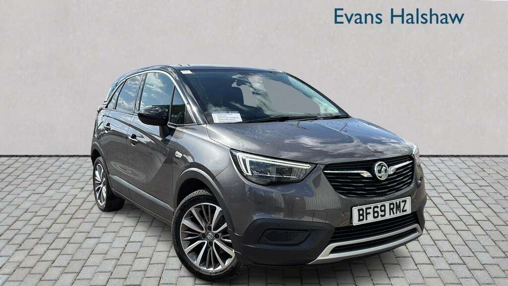 Vauxhall Crossland X 1.2T 110 Sport Nav Prem 6 Spd Ss 2019 Grey