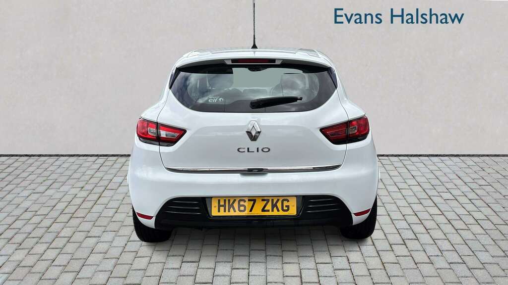 Renault Clio 1.2 16V Dynamique Nav 2018 HK67ZKG White #4