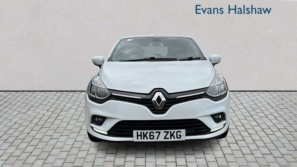 Renault Clio 1.2 16V Dynamique Nav 2018 HK67ZKG White #3