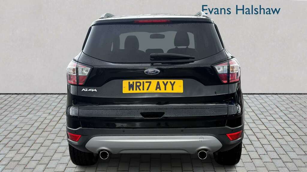 Ford Kuga 2.0 Tdci 180 Titanium 2017 WR17AYY Black #6