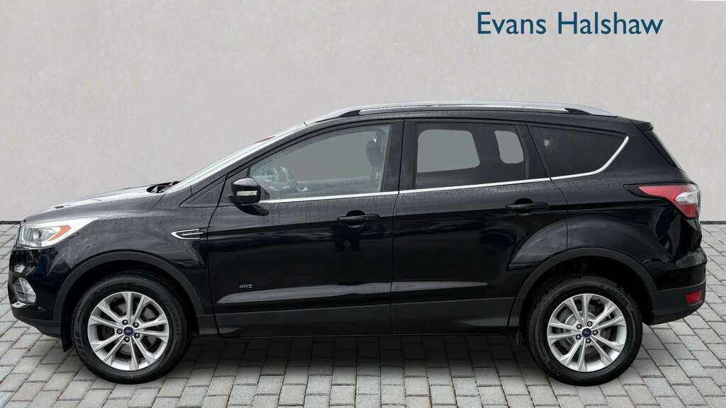 Ford Kuga 2.0 Tdci 180 Titanium 2017 WR17AYY Black #4