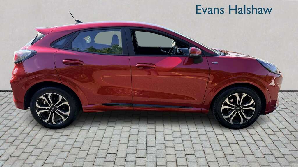 Ford Puma 1.0 Ecoboost Hybrid Mhev St-line 2020 YX70ZGG Red #4