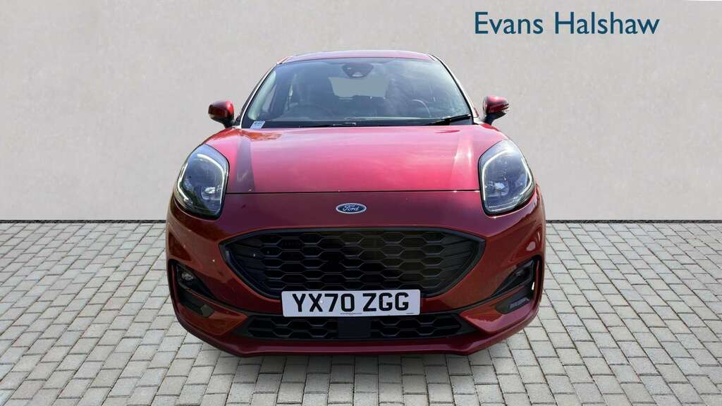Ford Puma 1.0 Ecoboost Hybrid Mhev St-line 2020 YX70ZGG Red #3