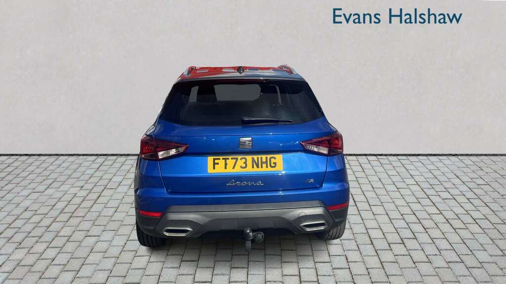 Seat Arona 1.0 Tsi 110 Fr Dsg 2024 FT73NHG Blue #6