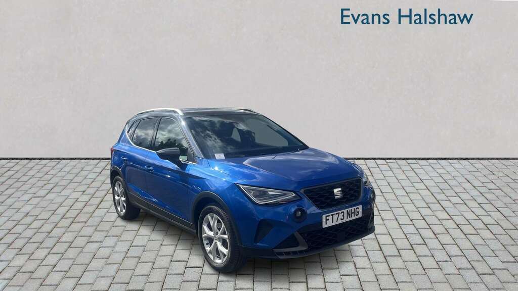 Seat Arona 1.0 Tsi 110 Fr Dsg 2024 FT73NHG Blue #3
