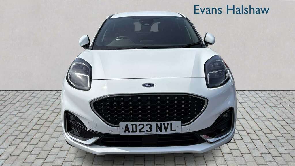 Ford Puma 1.0 Ecoboost Hybr Mhev 155 St-line Vignale Dct AD23NVL White #4