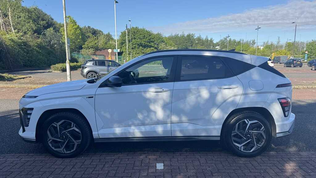 Hyundai Kona 1.6 Gdi Hybrid N Line S Dct 2023 YX73UJY White #3