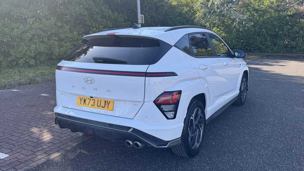 Hyundai Kona 1.6 Gdi Hybrid N Line S Dct 2023 YX73UJY White #6