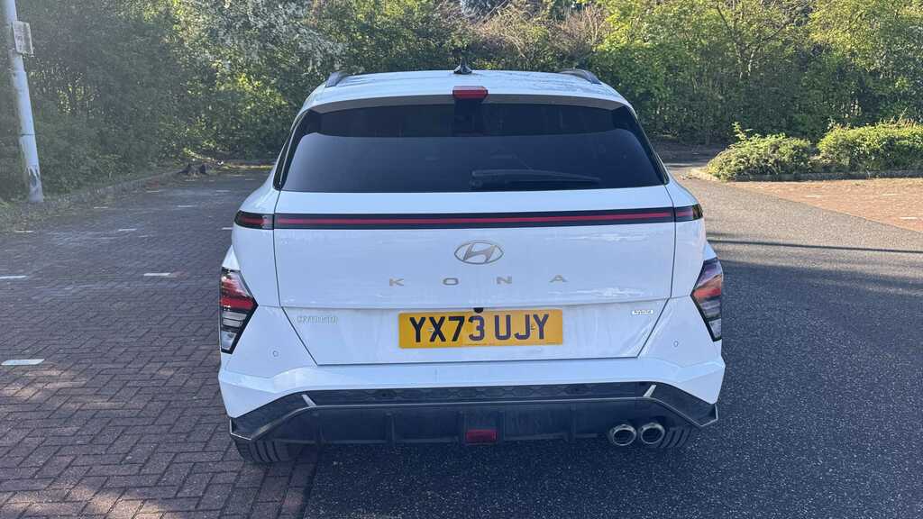 Hyundai Kona 1.6 Gdi Hybrid N Line S Dct 2023 YX73UJY White #5