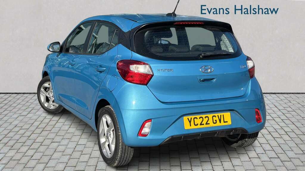 Hyundai I10 1.2 Mpi Se Connect 2022 YC22GVL Blue #2