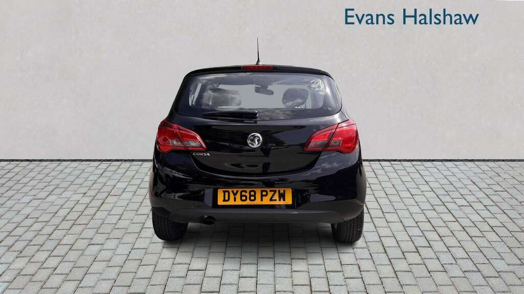Vauxhall Corsa 1.4 Sri Nav 2018 DY68PZW Black #4