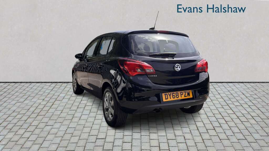 Vauxhall Corsa 1.4 Sri Nav 2018 DY68PZW Black #5