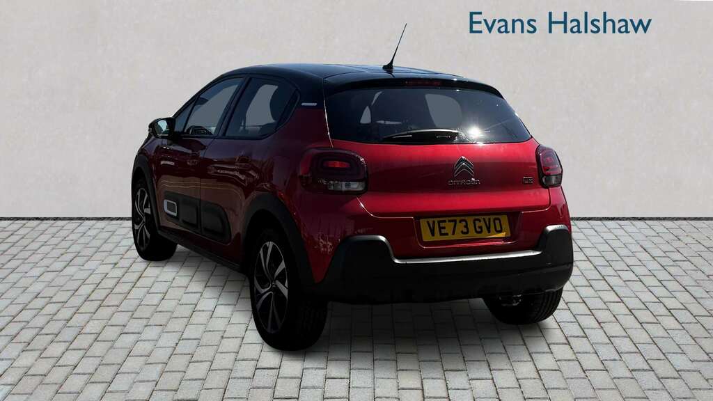 Citroen C3 1.2 Puretech 110 Max 2023 VE73GVO Red #2