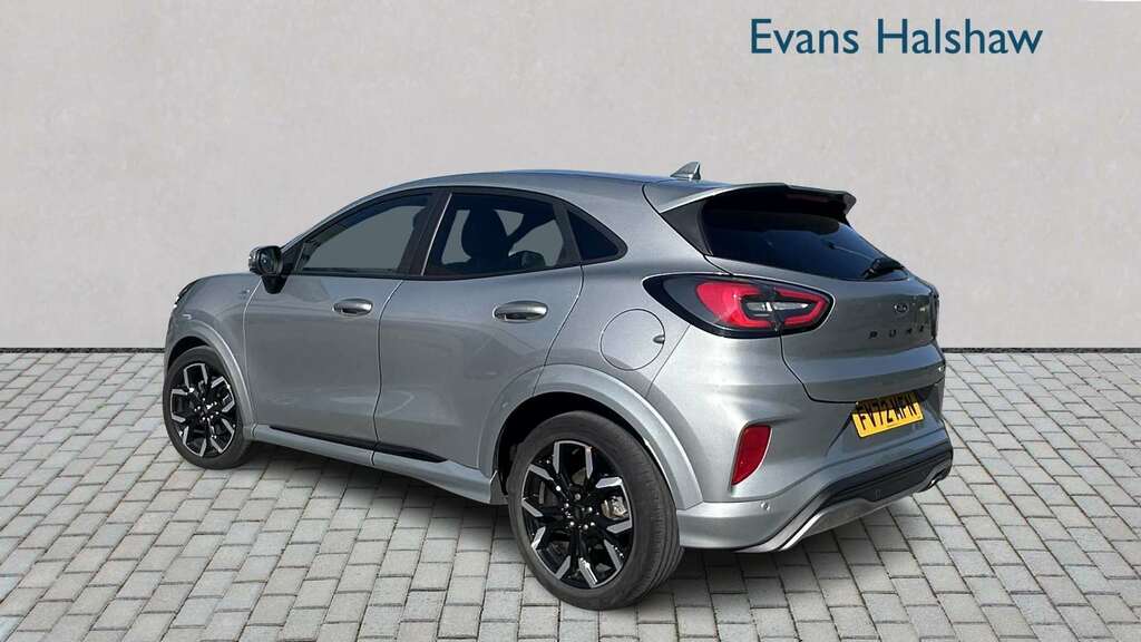 Ford Puma 1.0 Ecoboost Hybrid Mhev 155 St-line X 2023 FV72MFN Silver #3