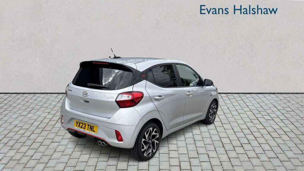 Hyundai I10 1.0 T-gdi N Line 2023 YX23TNL Grey #3
