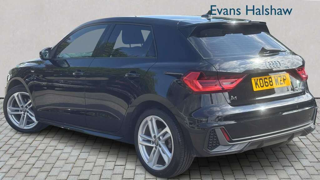 Audi A1 30 Tfsi S Line S Tronic Tech Pack 2019 KO68WZP Black #2