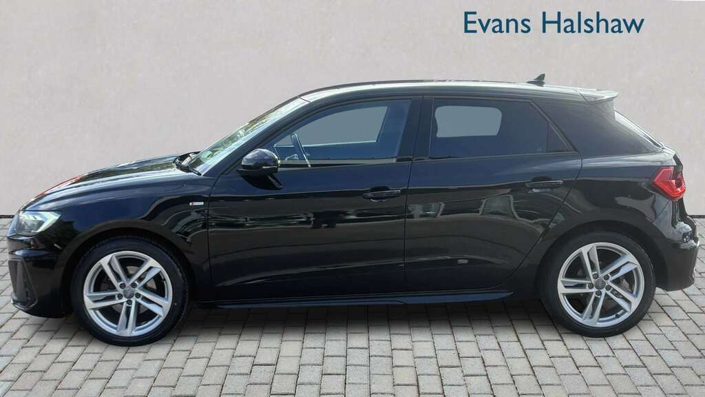 Audi A1 30 Tfsi S Line S Tronic Tech Pack 2019 KO68WZP Black #3