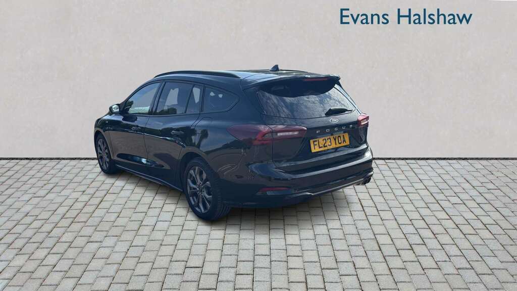 Ford Focus 1.5 Ecoblue St-line 2023 FL23YOA Black #2