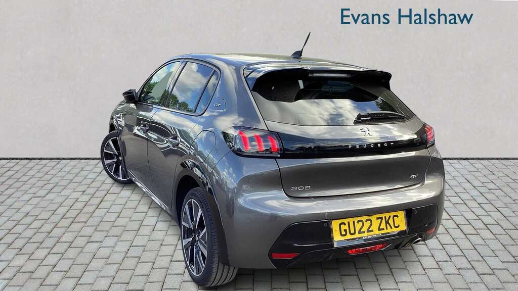 Peugeot 208 1.2 Puretech 100 Gt Eat8 2022 GU22ZKC Grey #2