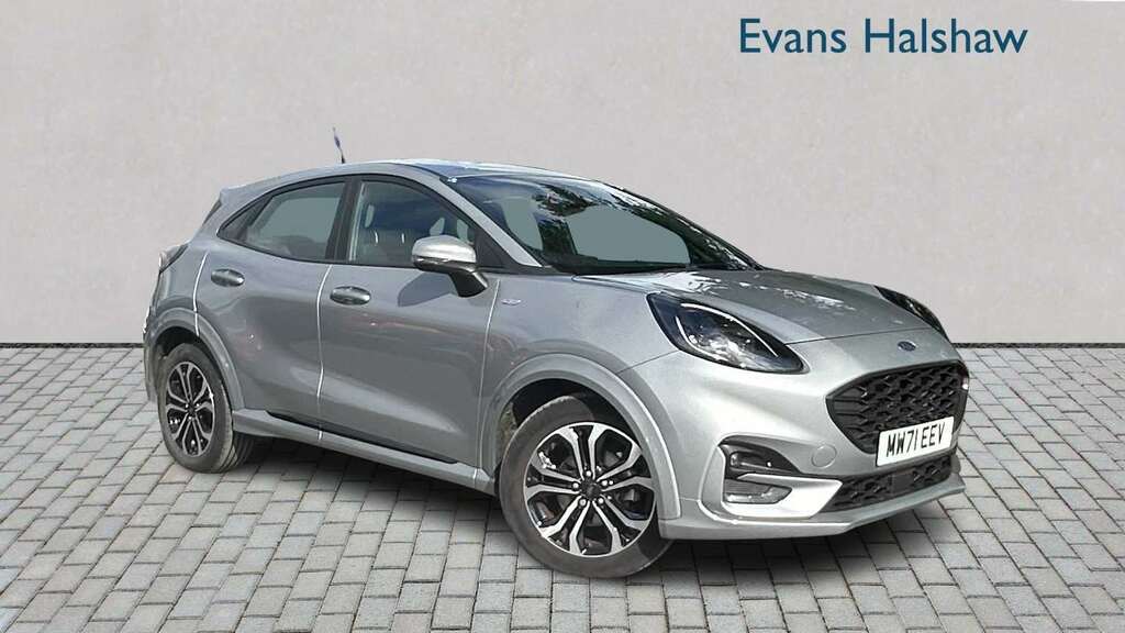 Ford Puma 1.0 Ecoboost Hybrid Mhev 155 St-line 2022 MW71EEV Silver