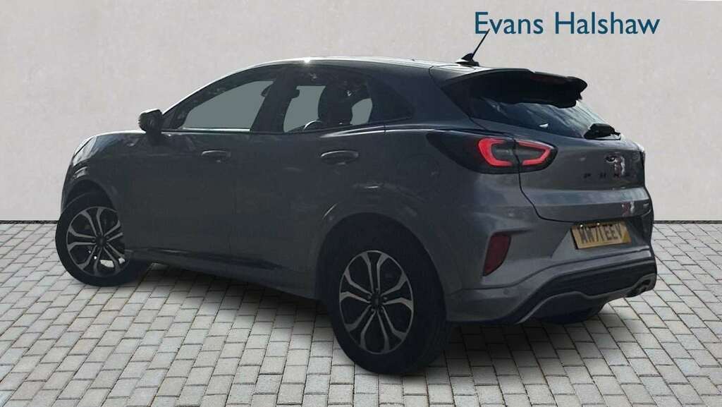 Ford Puma 1.0 Ecoboost Hybrid Mhev 155 St-line 2022 MW71EEV Silver #2