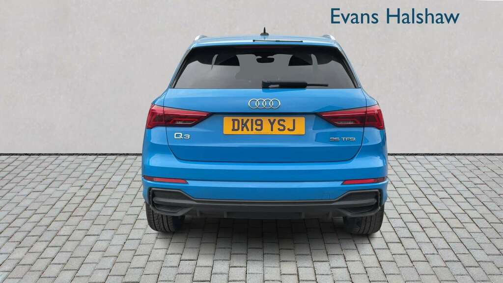 Audi Q3 35 Tfsi S Line S Tronic 2019 DK19YSJ Blue #5